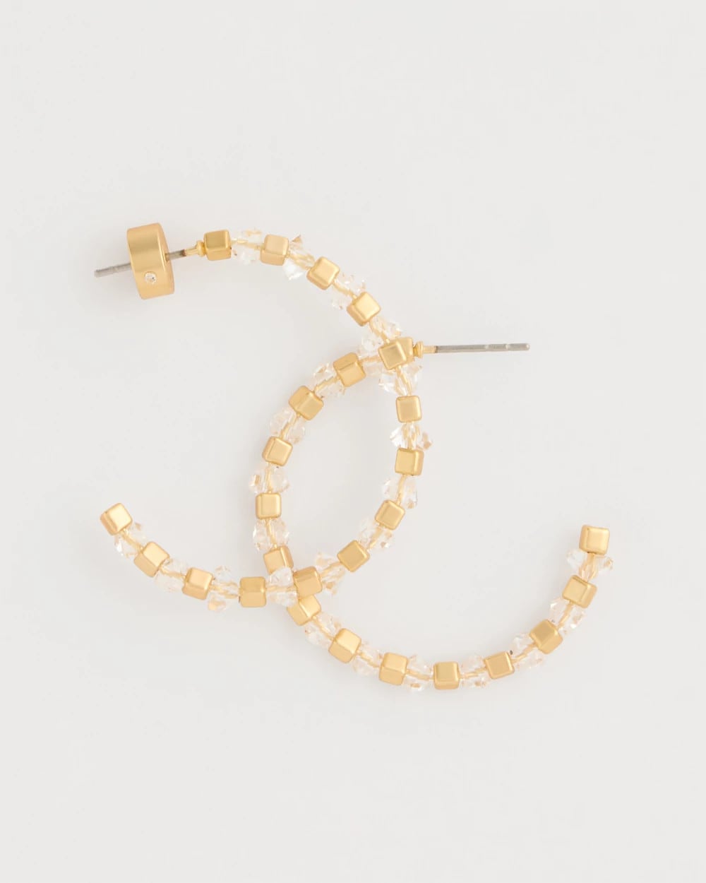 Chico's Classic | Sea Foam Hoop Earrings