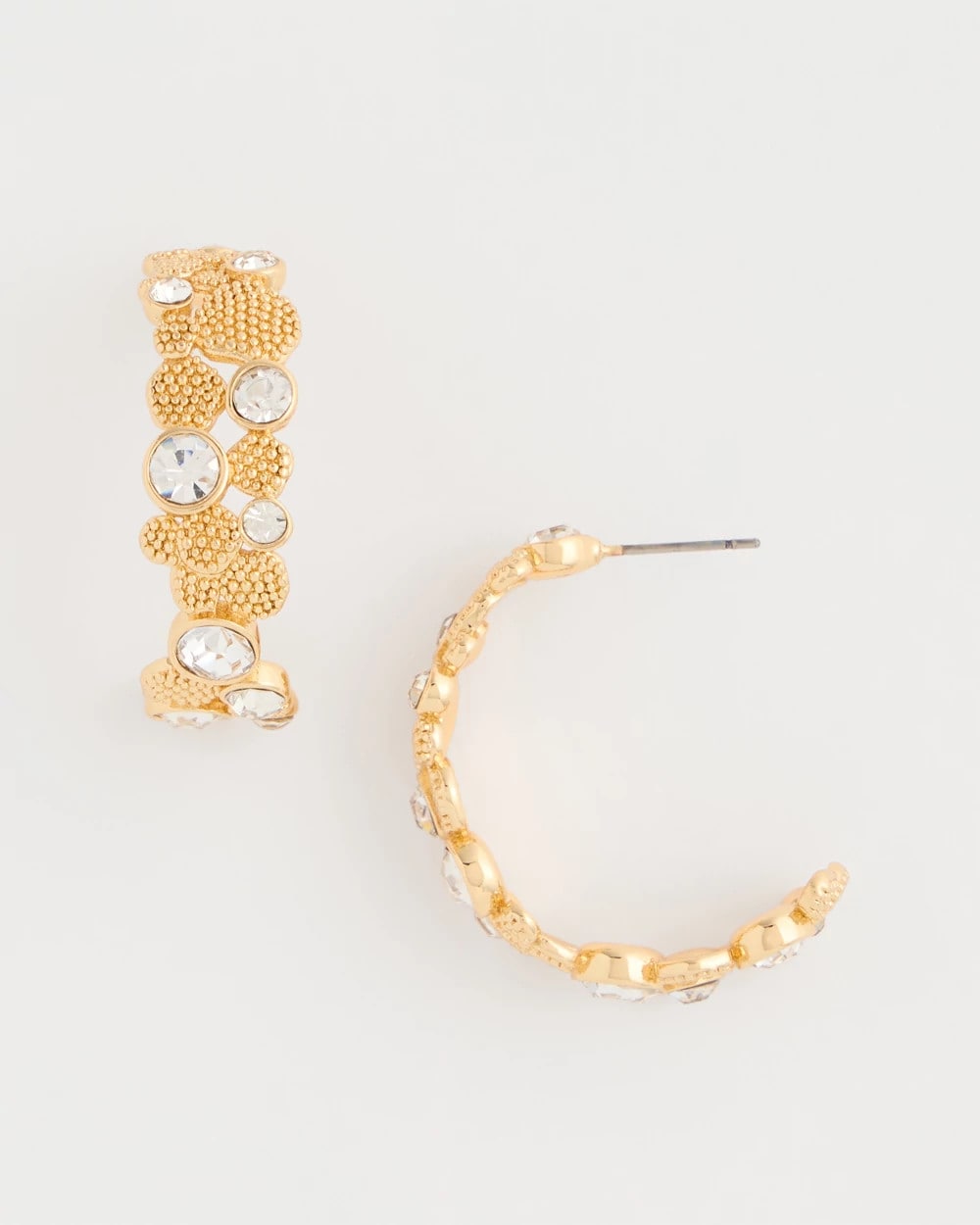 Chico's Premium | Sea Foam Hoop Earrings