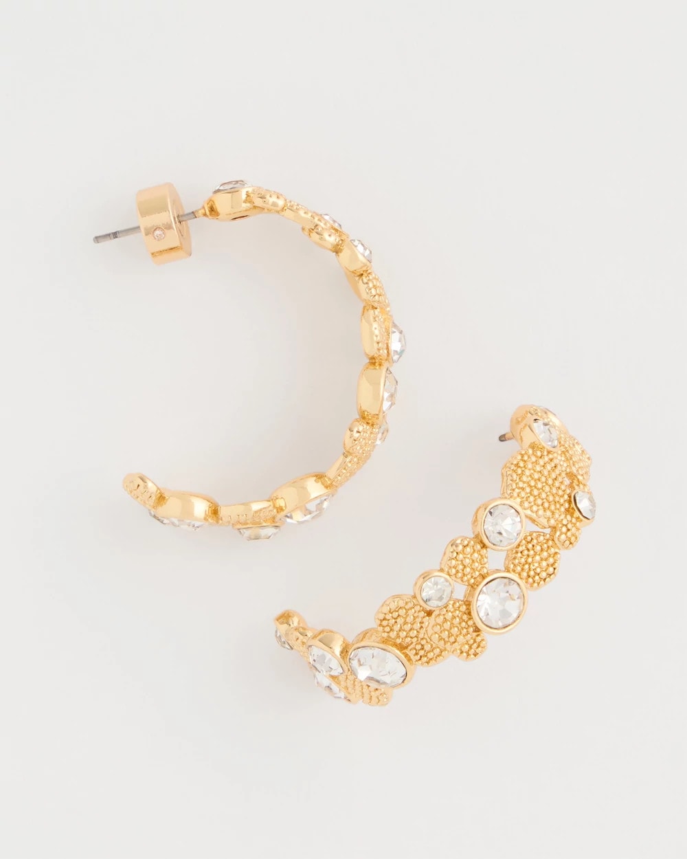 Chico's Premium | Sea Foam Hoop Earrings