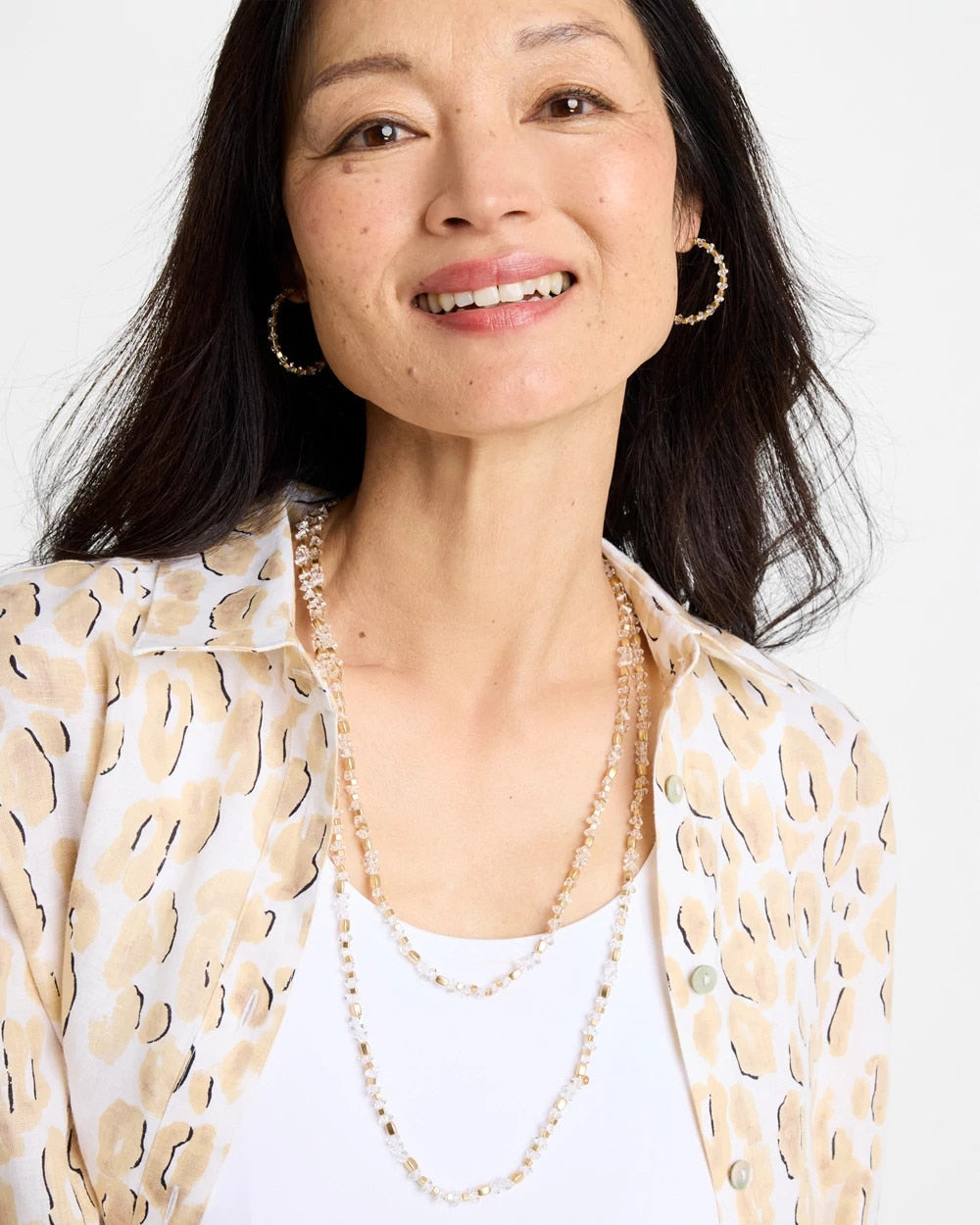 Chico's Customer Favorite | Sea Foam Long Single-Strand Necklace