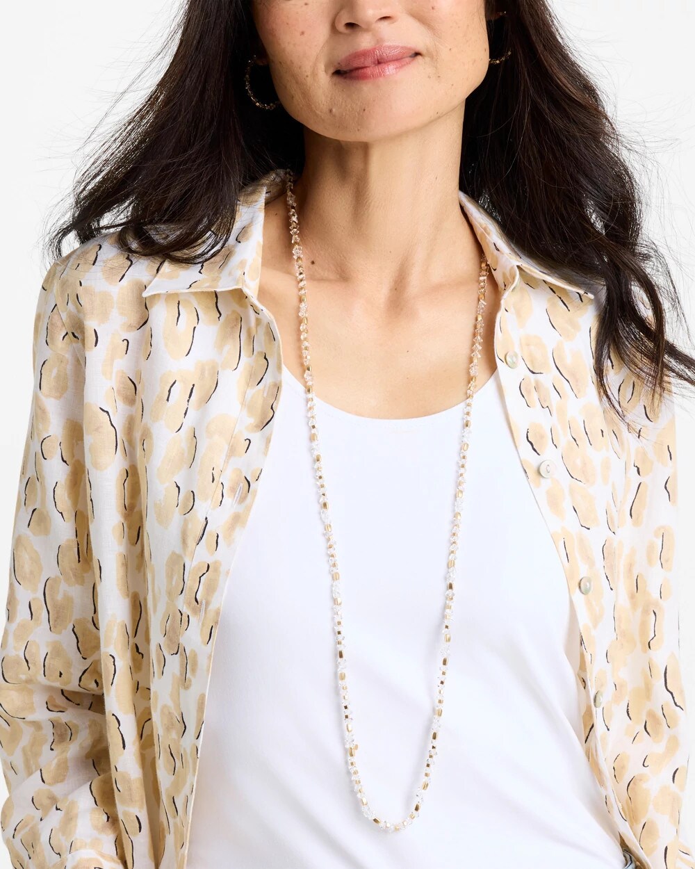 Chico's Customer Favorite | Sea Foam Long Single-Strand Necklace