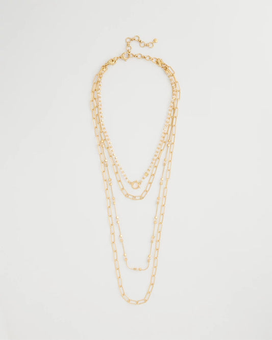 Chico's Trending | Sea Foam Multi-Strand Convertible Necklace