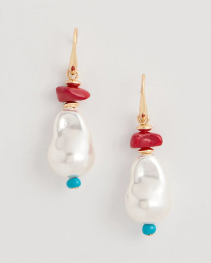 Chico's Top Pick | Beaded Linear Drop Earrings