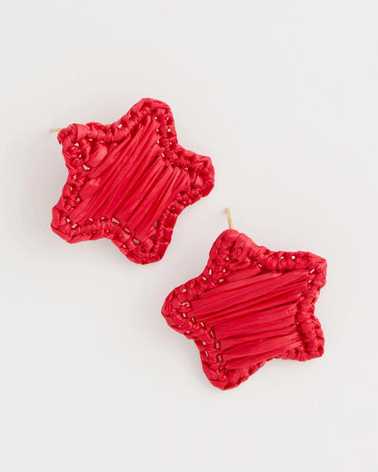 Chico's Smart Buy | Americana Red Star Stud Earrings