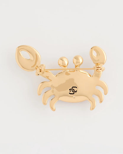 Chico's Customer Favorite | Americana Faux Diamond Crab Brooch