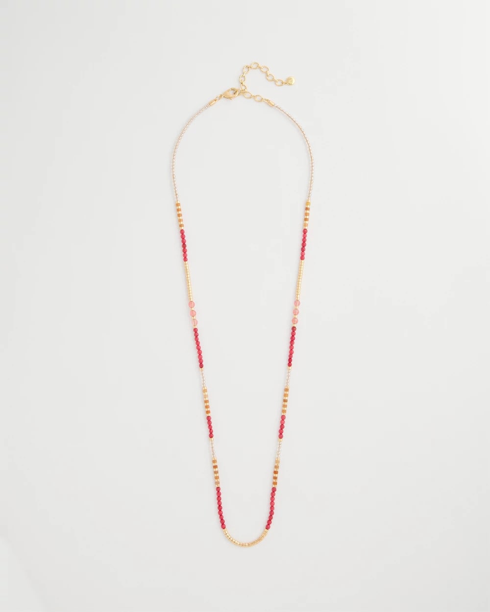 Chico's Best Price | Coral Genuine Stone Long Necklace