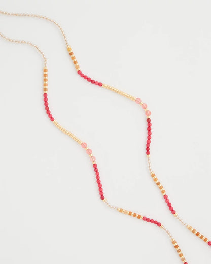 Chico's Best Price | Coral Genuine Stone Long Necklace