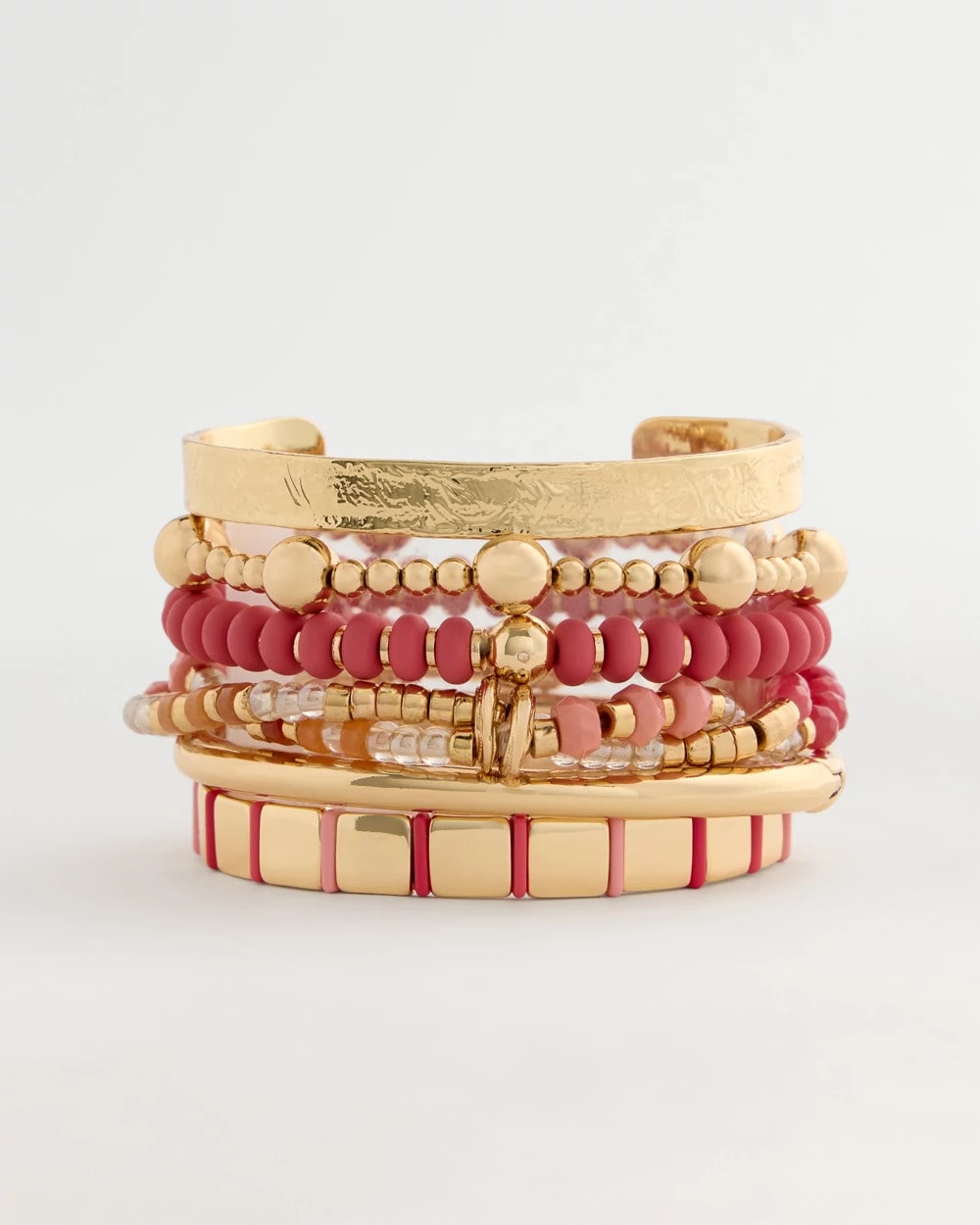 Chico's Trending | Coral Inspired Round Stretch Bracelet