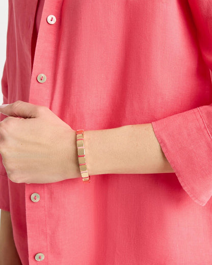 Chico's Recommended | Glam Goldtone Slice Stretch Bracelet