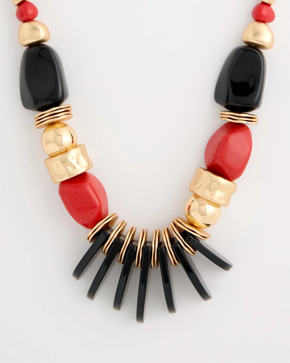 Chico's Premium | Chico's Originals Mixed-Media Bib Necklace
