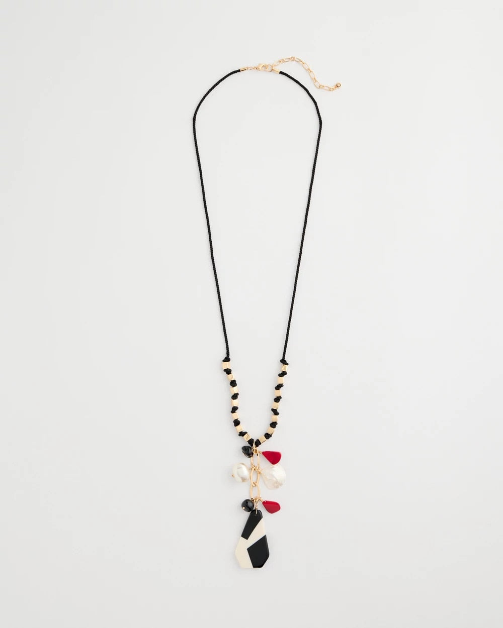 Chico's Trusted | Corded Short Pendant Necklace