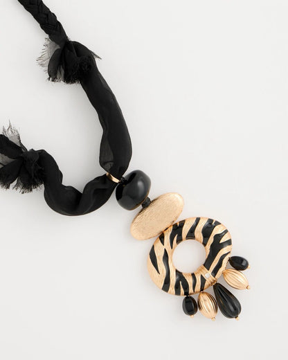 Chico's Quality | Tiger Pendant Necklace