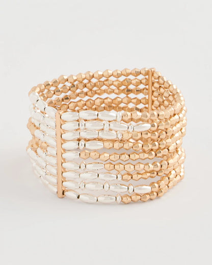 Chico's Best Price | Multi-Strand Beaded Stretch Bracelet