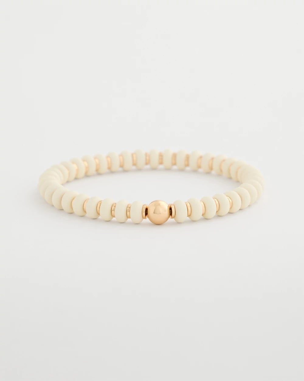 Chico's Premium | Neutral Round Stretch Bracelet