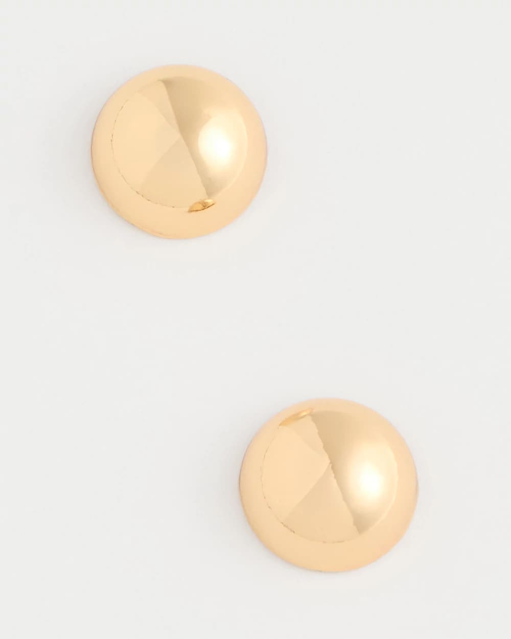 Chico's Premium | Mini Goldtone Sphere Stud Earrings