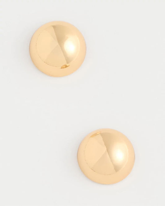 Chico's Premium | Mini Goldtone Sphere Stud Earrings