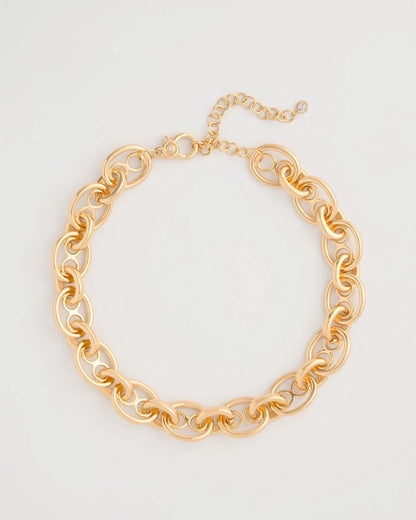 Chico's Premium | Mariner Goldtone Link Necklace