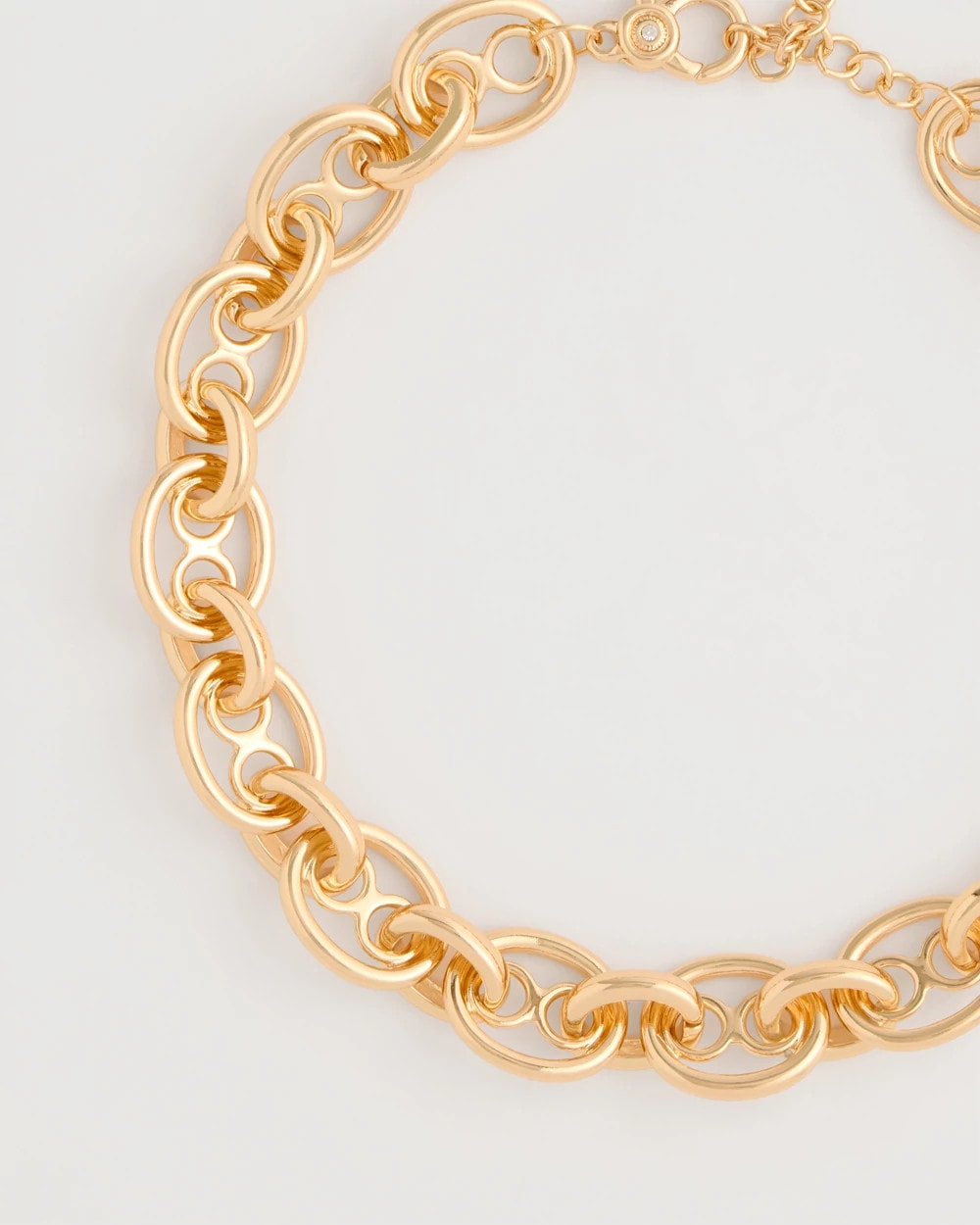 Chico's Premium | Mariner Goldtone Link Necklace