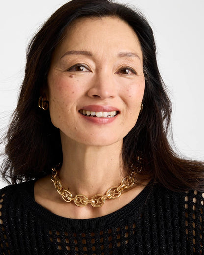 Chico's Premium | Mariner Goldtone Link Necklace