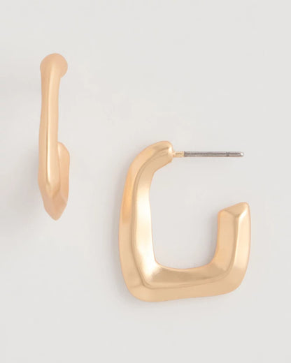 Chico's Trending | Mini Goldtone Square Earrings