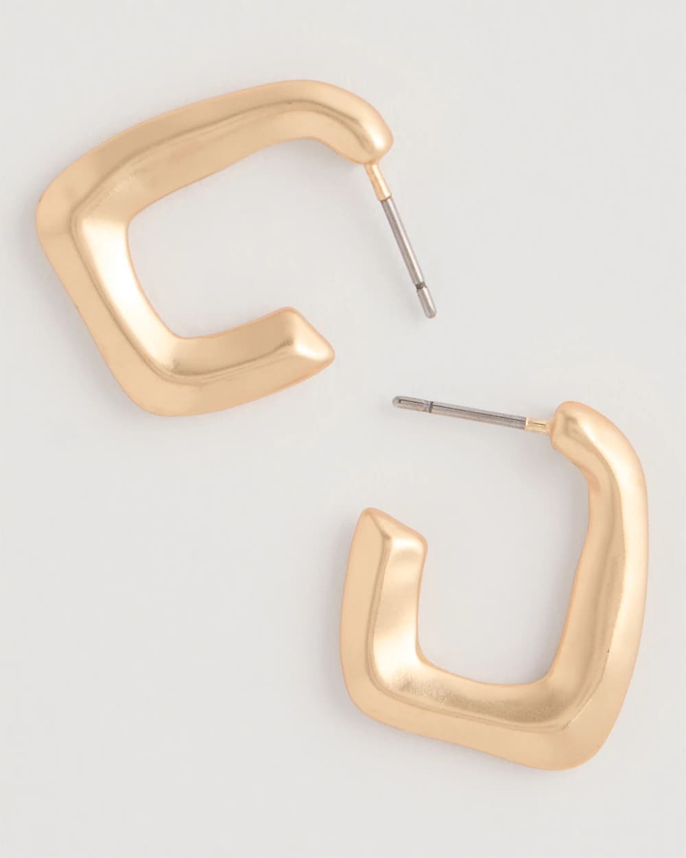 Chico's Trending | Mini Goldtone Square Earrings