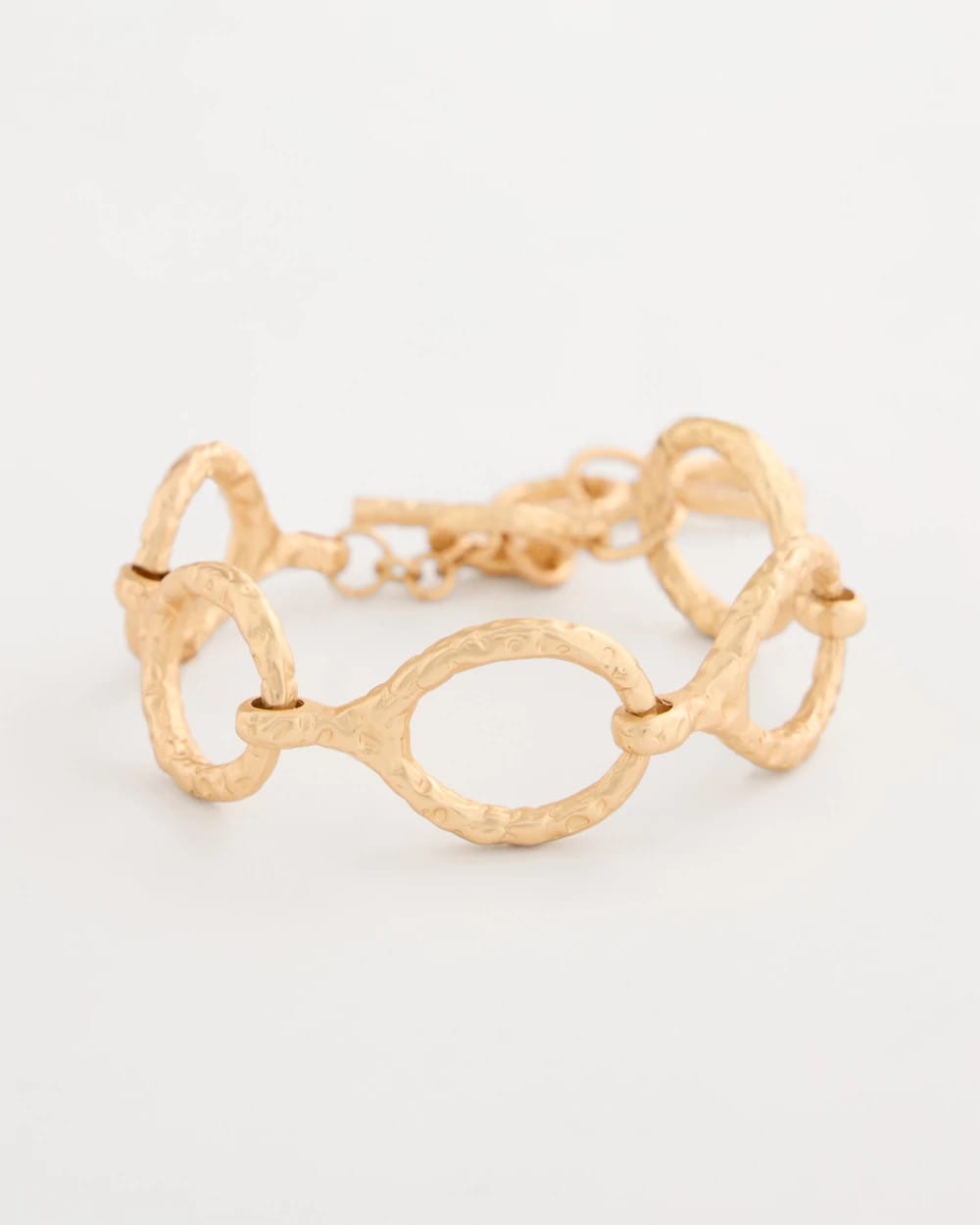 Chico's Discount | Goldtone Open Link Toggle Bracelet