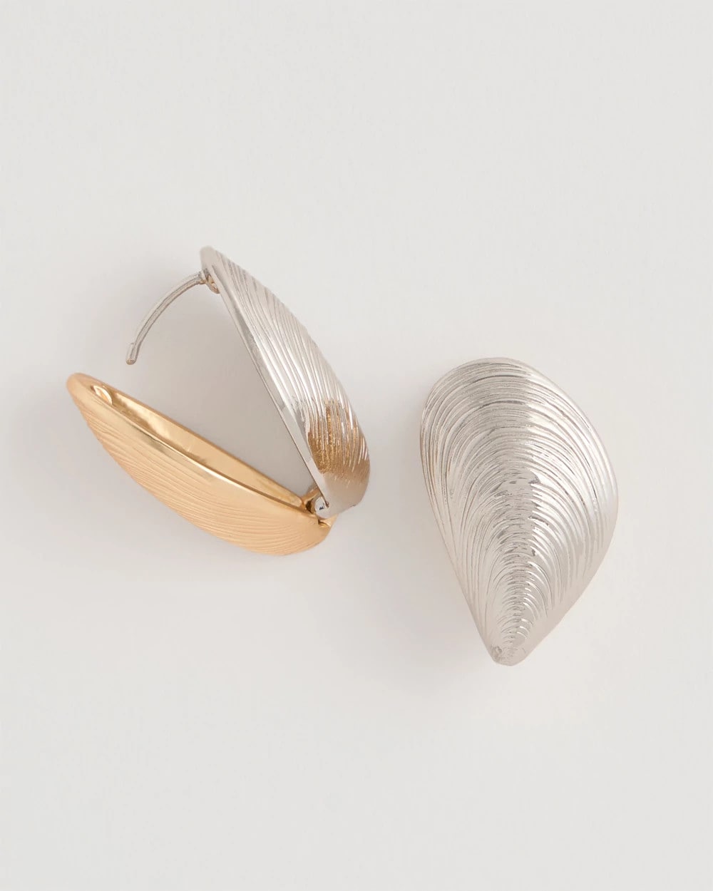 Chico's Special Offer | Mixed Metal Shell Earrings