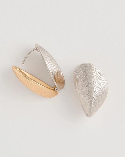 Chico's Special Offer | Mixed Metal Shell Earrings