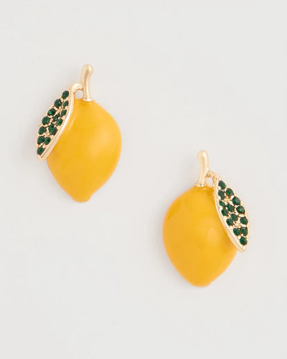 Chico's New | Luxurious Lemon Stud Earrings