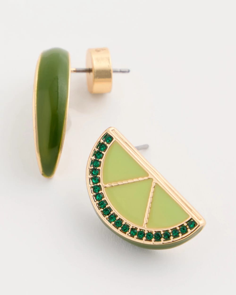 Chico's Best Seller | Luxurious Lime Stud Earrings