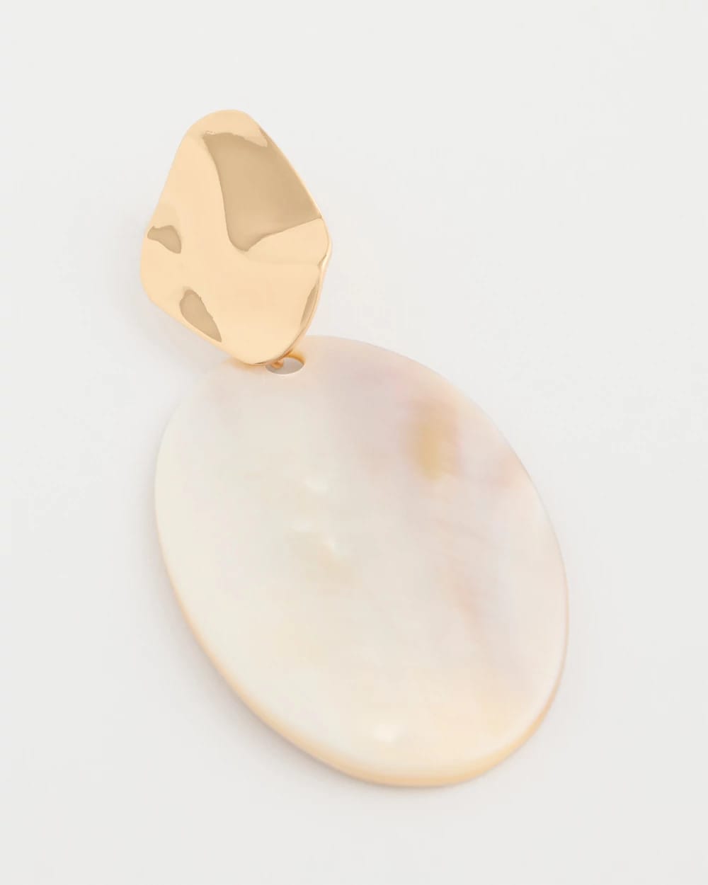 Chico's Latest | Shell Oval Drop Earrings