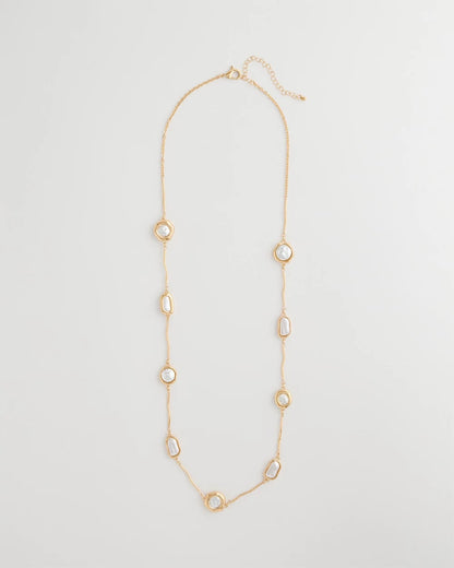 Chico's Trusted | Siren Faux Pearl Long Necklace