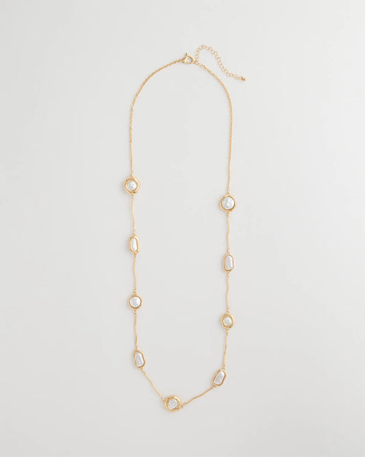 Chico's Trusted | Siren Faux Pearl Long Necklace
