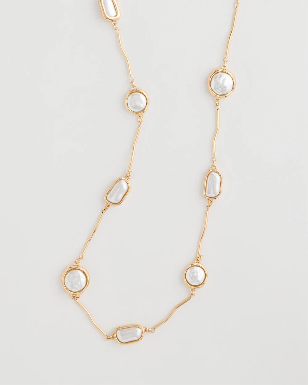 Chico's Trusted | Siren Faux Pearl Long Necklace