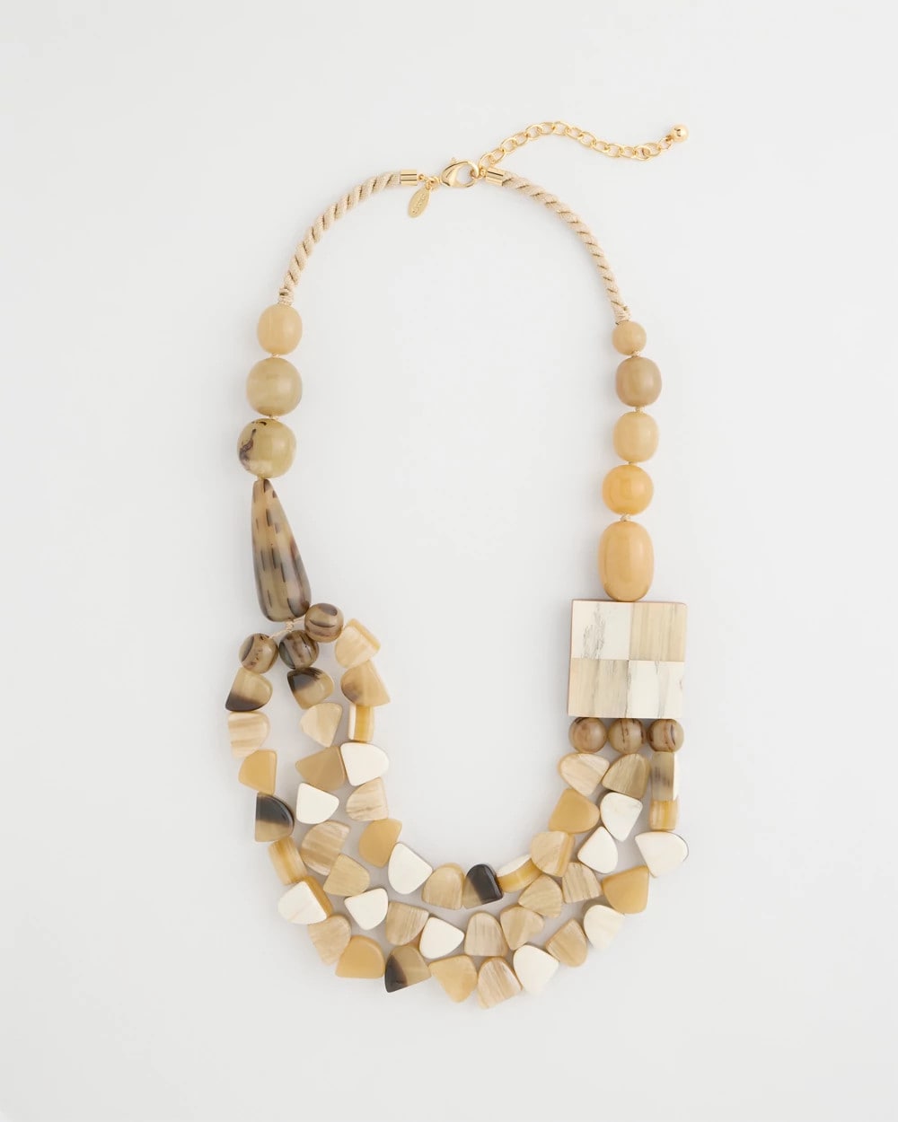Chico's Hot Sale | Chico's Originals Faux Horn Geo Necklace