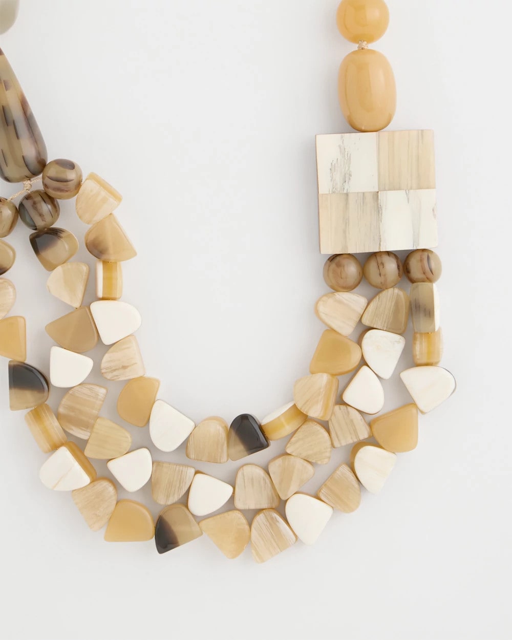 Chico's Hot Sale | Chico's Originals Faux Horn Geo Necklace