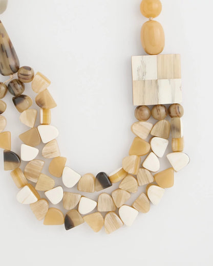 Chico's Hot Sale | Chico's Originals Faux Horn Geo Necklace