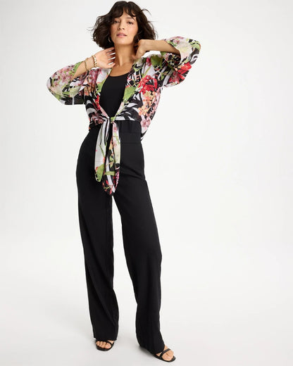 Chico's Trusted | Georgette Tie-Front Kimono