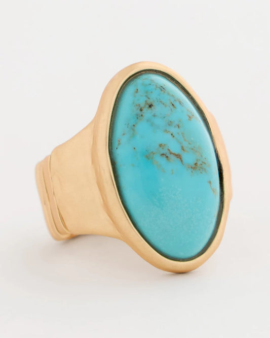 Chico's Recommended | Turquoise Blue Stretch Ring
