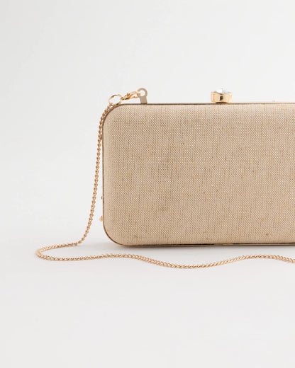 Chico's Signature | Shell Embellished Clutch
