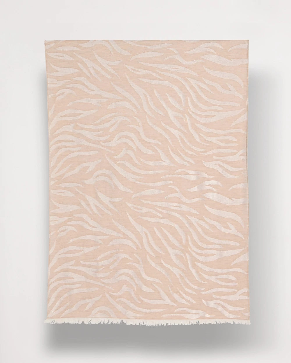 Chico's Popular | Neutral Zebra Jacquard Oblong Scarf
