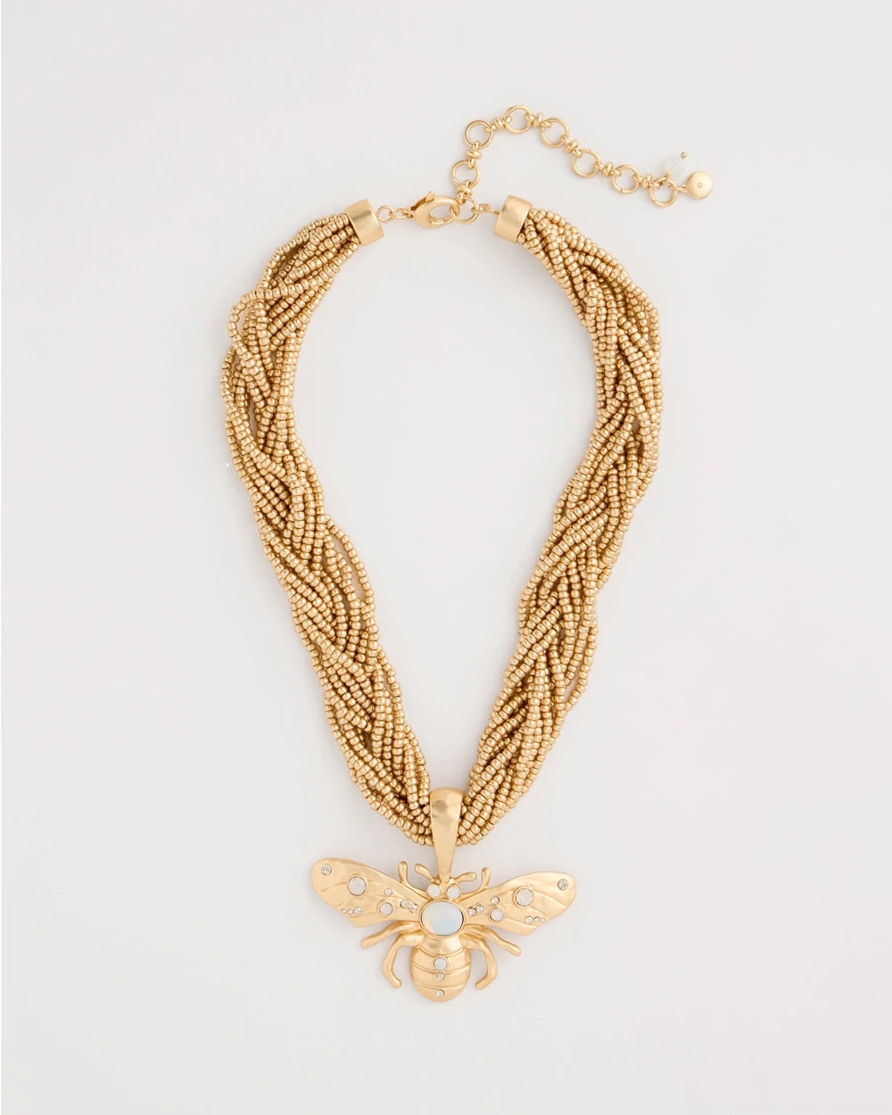 Chico's Popular | Beaded Bee Pendant Necklace