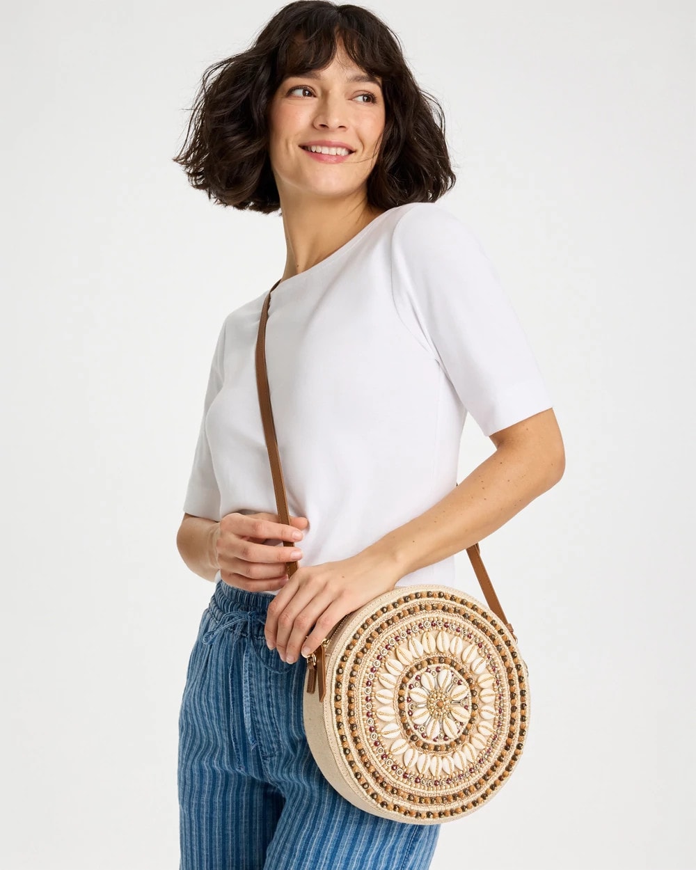 Chico's Great Value | Seashell-Inspired Crossbody Bag