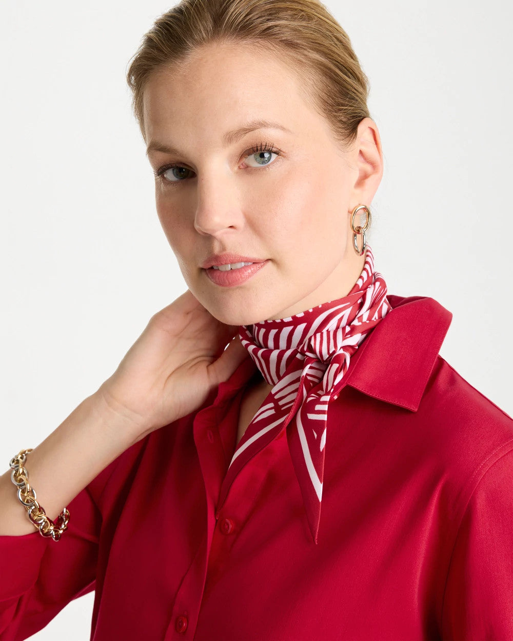 Chico's Smart Buy | Printed Skinny Scarf