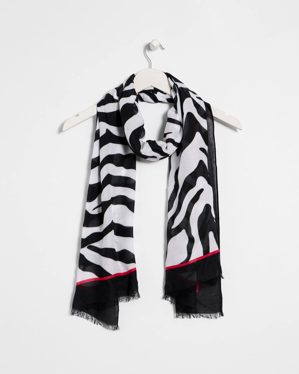 Chico's Signature | Animal Print Oblong Scarf