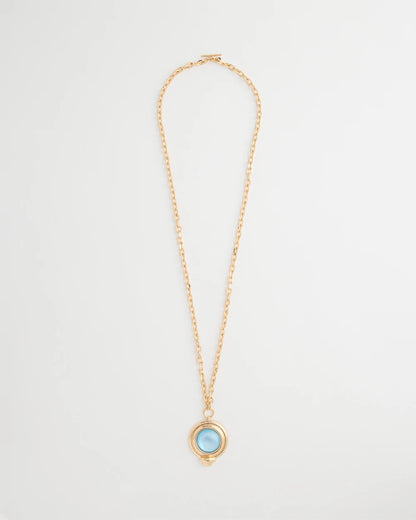Chico's Premium | Twice As Nice Aqua Pendant Necklace