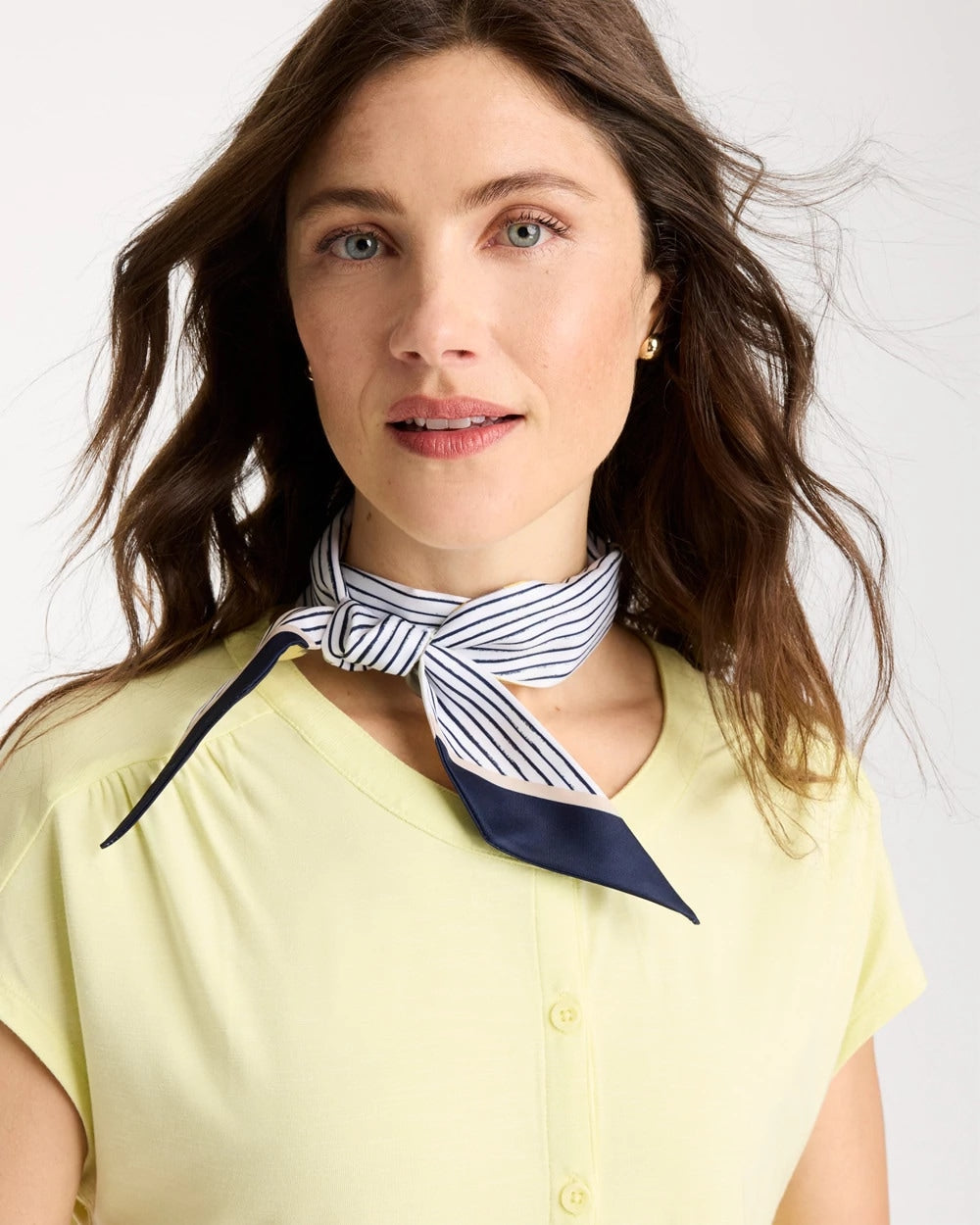 Chico's Everyday | Striped Skinny Scarf