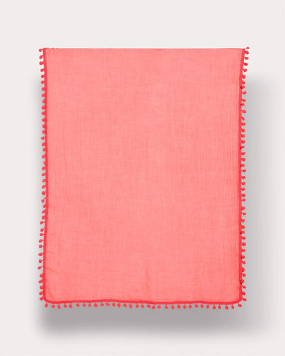 Chico's Hot Sale | Pom Pom Oblong Scarf