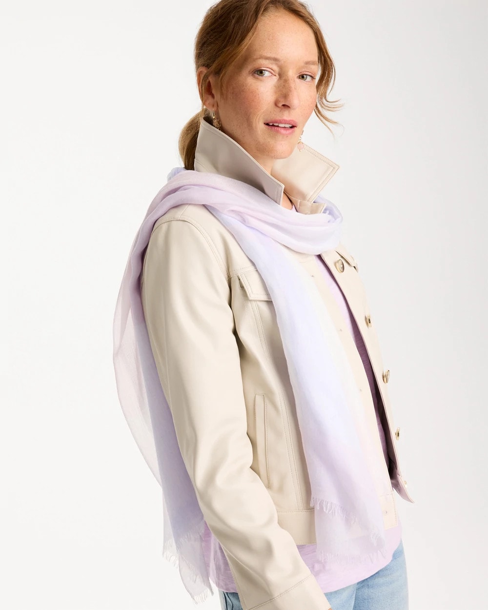 Chico's Classic | Cashmere Blend Oblong Scarf