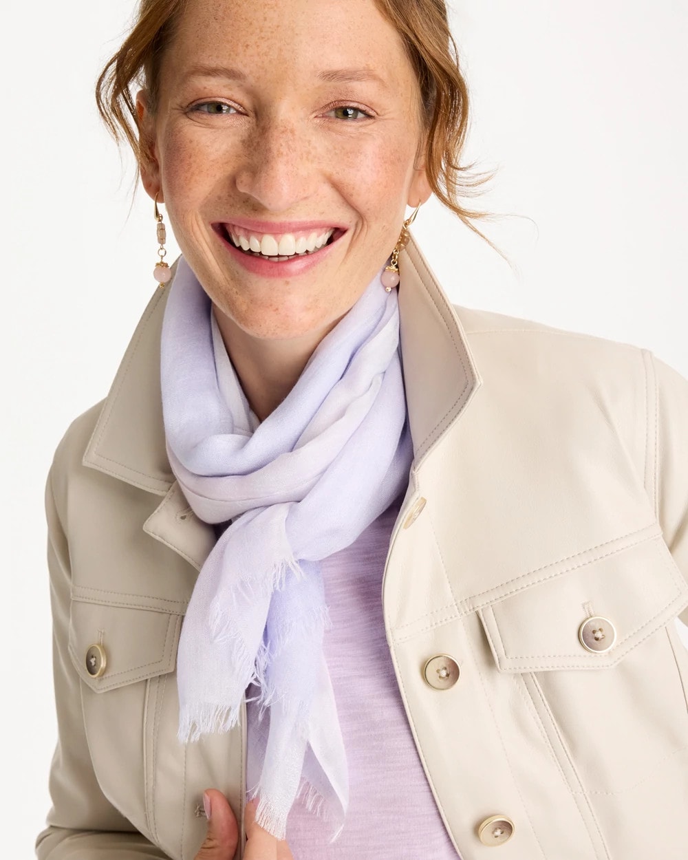Chico's Classic | Cashmere Blend Oblong Scarf